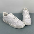 COACH White Signature Low-Top Sneakers