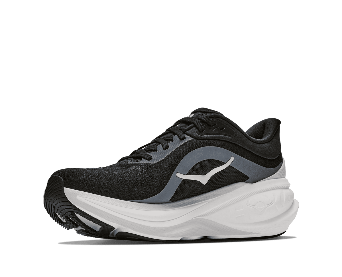 HOKA Men's Clifton Pro - BLACK / COSMIC GREY (Wide)