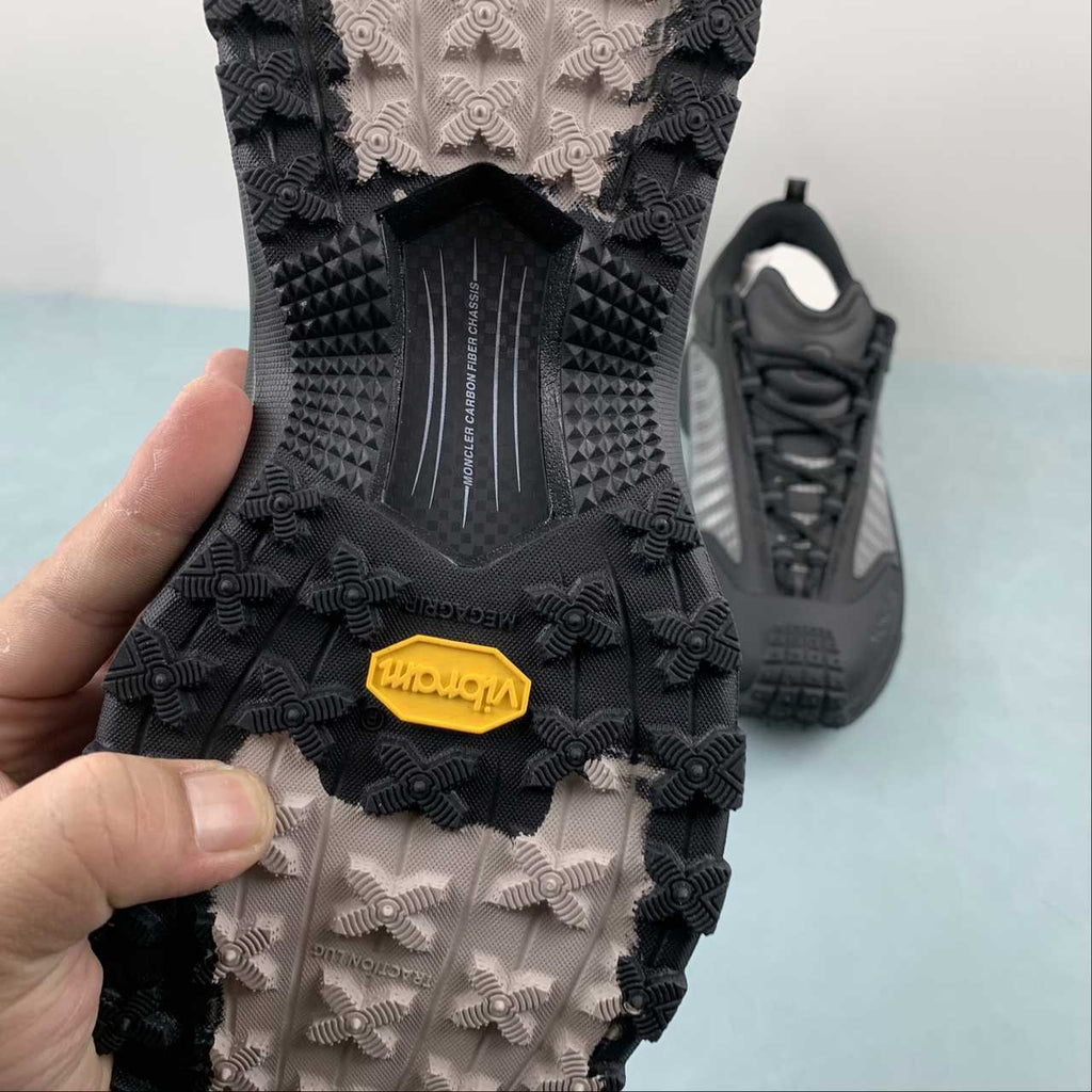 HOKA Moncler Black Low-Top Sneakers