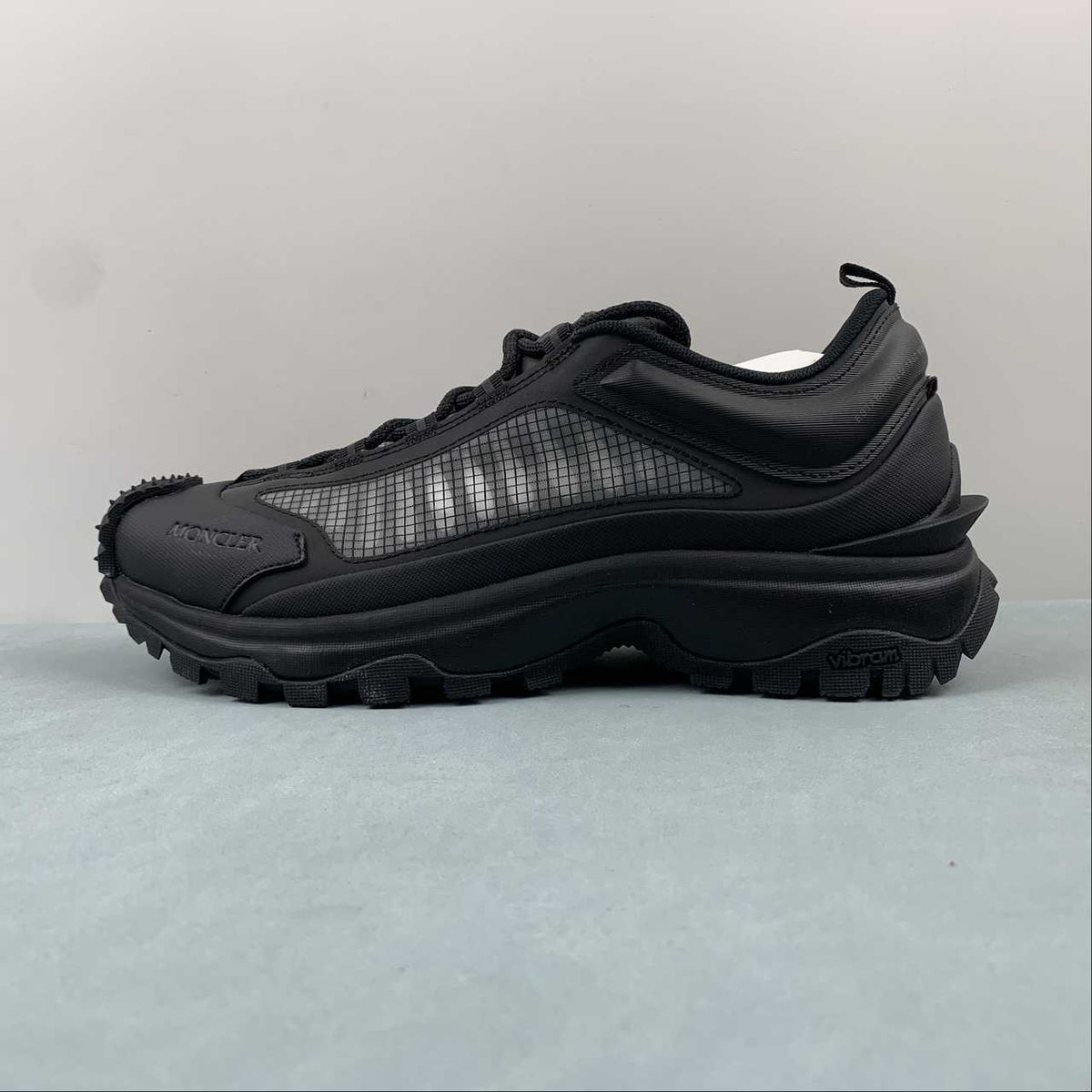 HOKA Moncler Black Low-Top Sneakers