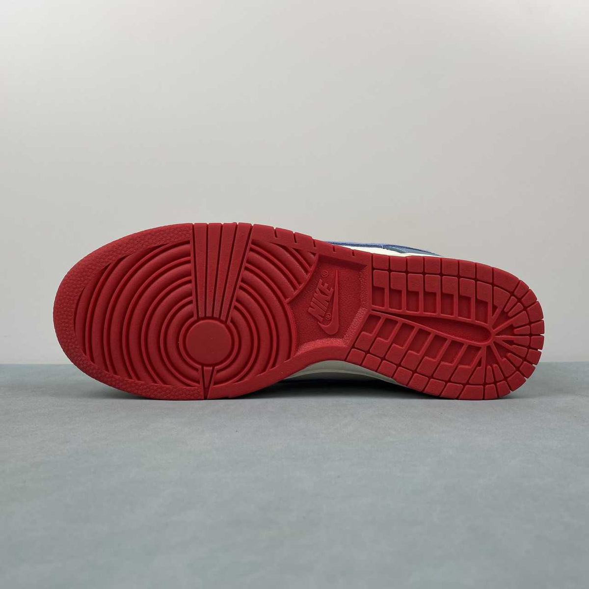 Nike Dunk Low Sneakers - Blue, Cream & Red  HJ9112-110